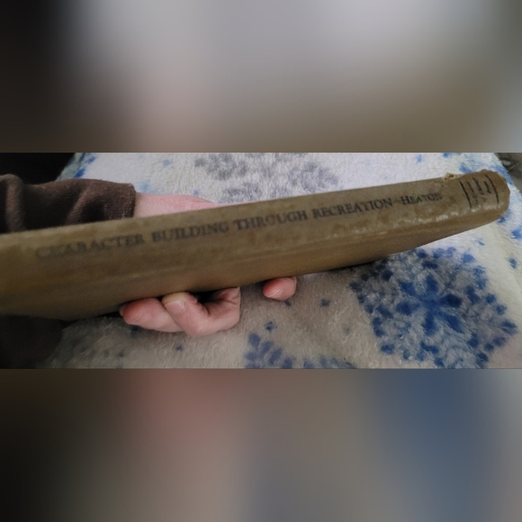 Vintage 1929 Character Building Through Recreation Book - Picture 3 of 8